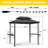 Aluminum Hardtop Grill Gazebo with Lighted-111480740-118589167