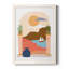Sanora Paper Scene III, reproduction d'art sur toile-88377739-88377740