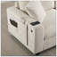 Canapé modulaire surdimensionné de 140 po avec repose-pieds de rangement mobile, poches amovibles et chargeur USB pour la vie moderne-376818815