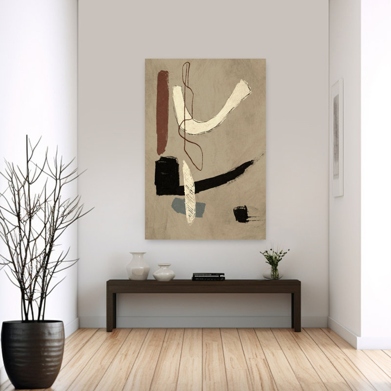 Art contemporain contemporain abstrait, H 60 po x l 40 po
