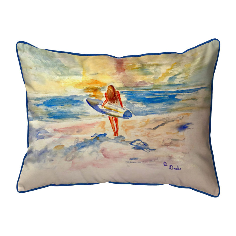 Coussin Surfer Girl