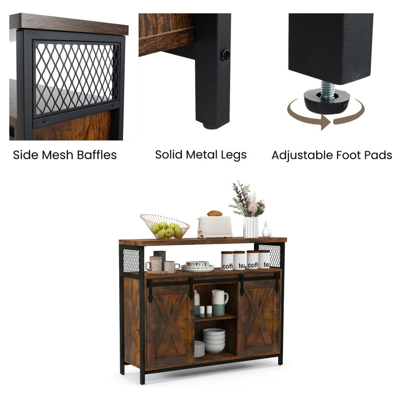 Alireza 100cm Sideboard