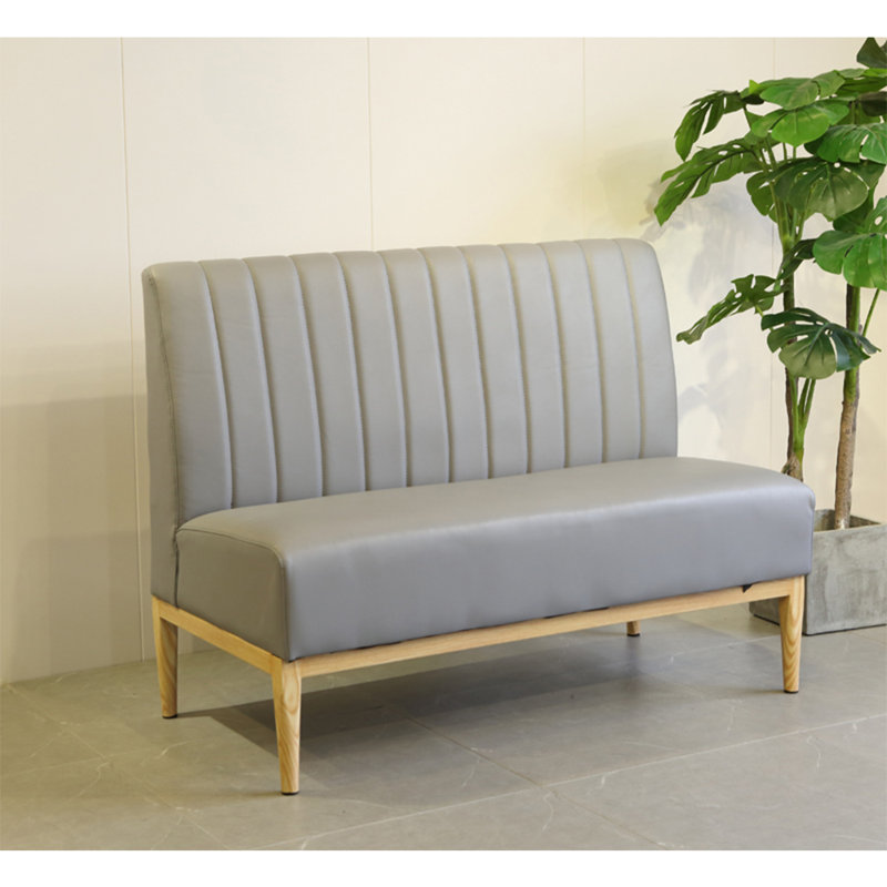 Banc de restaurant moderne et simple.