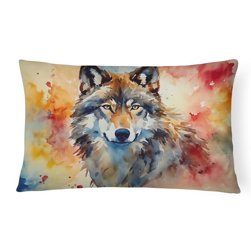 Wolves Wolf  Throw Pillow