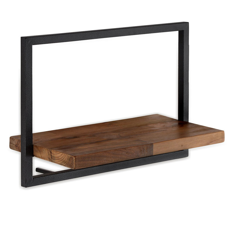 Prentiss Metal Wall Shelf Puzzle, 35cm H x 50cm W x 26cm D