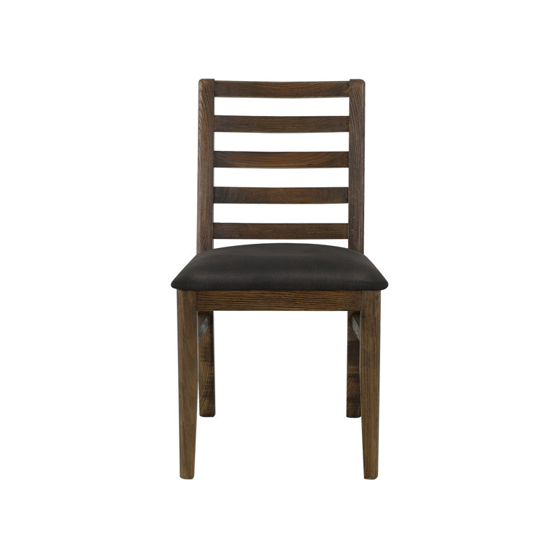 Chaise rembourrée en bois