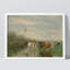 «Pastoral Cow Farm Field» sur papier-98299214-98299215