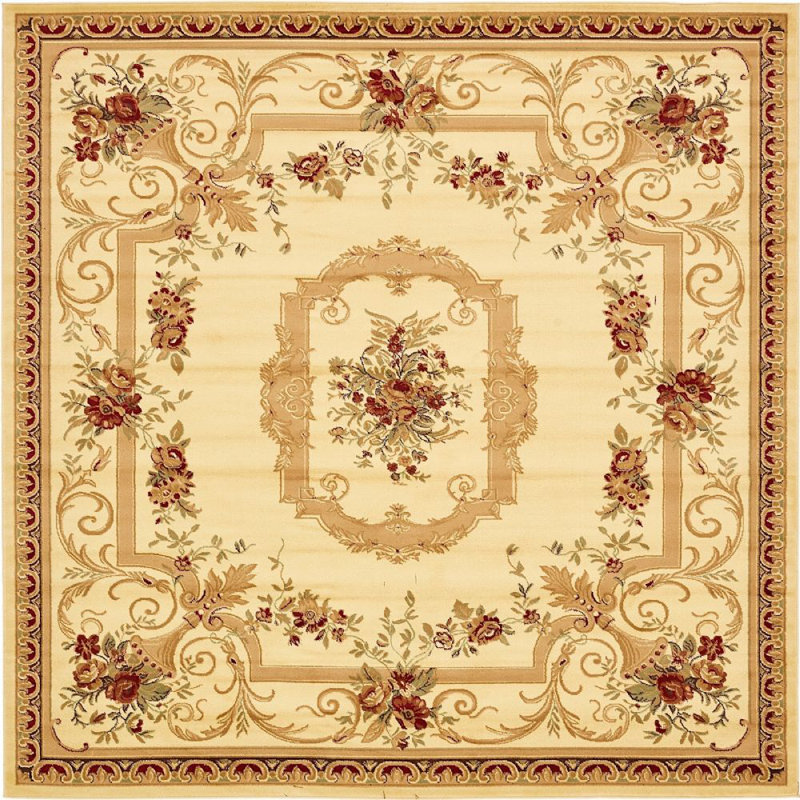 Gangemi Oriental Indoor Rug, Square 10'