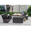 Ensemble de conversation en osier / rotin pour 7 personnes Frederica-1402891611-1402891614