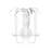 Reseda Aluminium Candle Wall Light