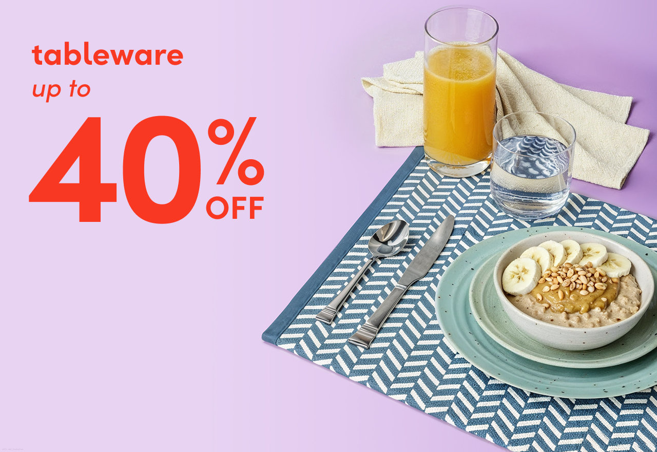 tableware sale