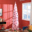 Arbre de Noël artificiel 8 pi, arbre de Noël mince avec 618 pointes de branches réalistes et support en plastique