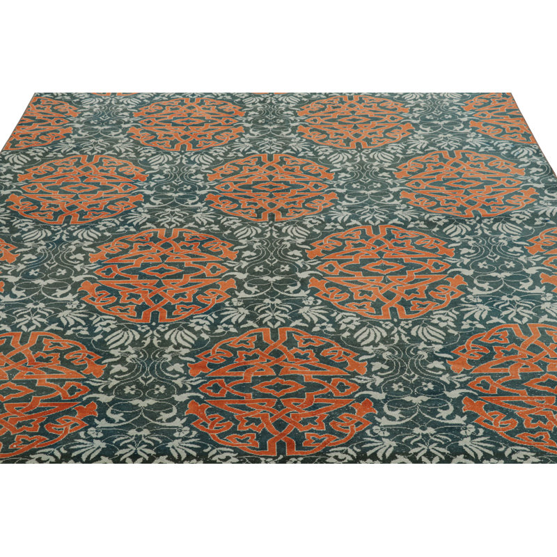 One-of-a-Kind 6'7”x9'3” Hand Knotted Area Rug