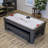 7' 3 in 1 Multi Games Table, Air Hockey, Dining, and Table Tennis Table