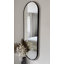 Decourcey Metal Oval Mirror
