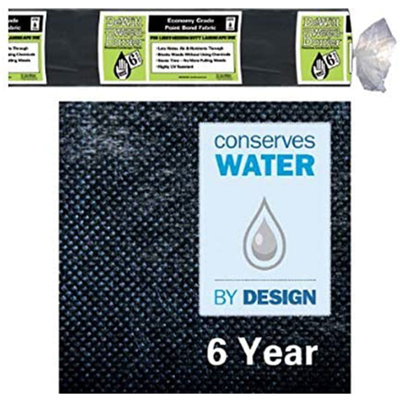 Weed Barrier Shade Cloth and Cover, 1" H x 3600" W x 72" D