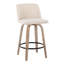Tabouret de comptoir pivotant 25,5 po Lakyia