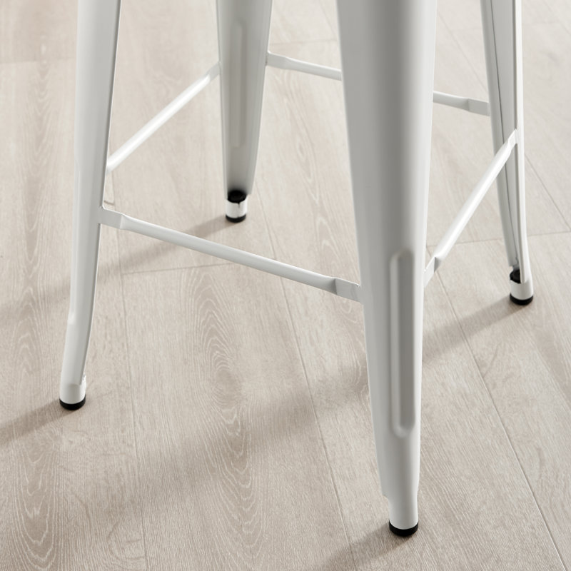Honora 76cm Stool, White