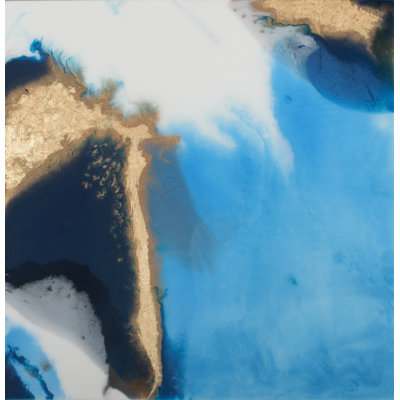 «Swim Deep III» par Allison Esley - reproduction d'art sur bois