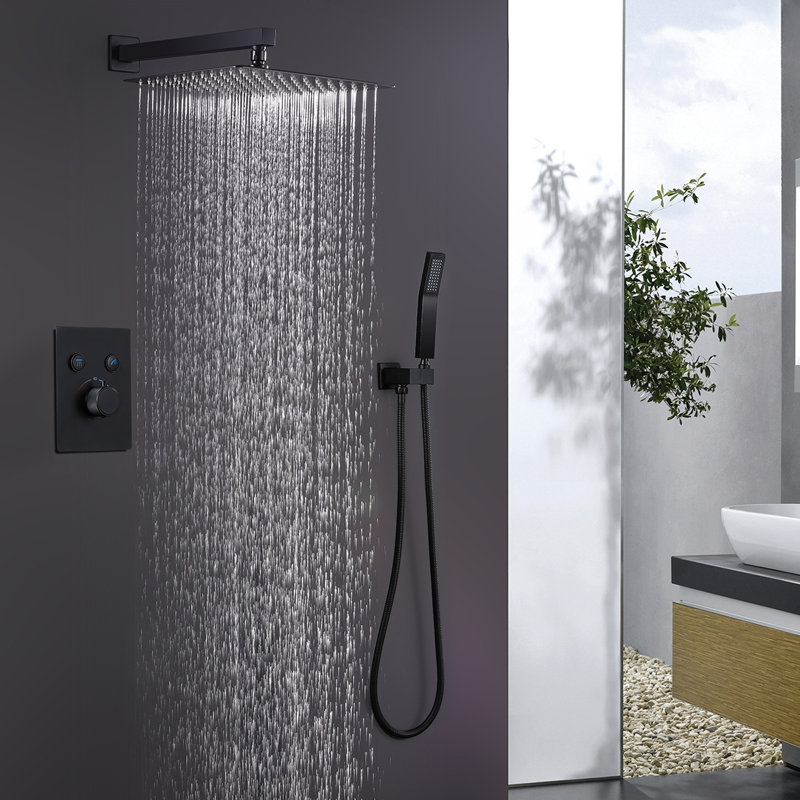 Système de douche complet avec valve brute