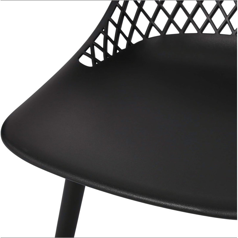 Chaise Lily (ensemble de 4), Noir