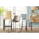 Tapis en jute naturel/gris Alda