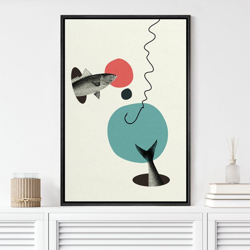 Fish, Black, 36" H x 24" W