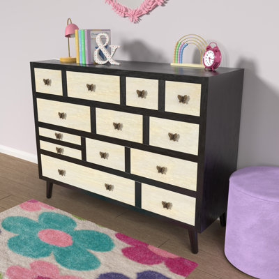 Crimmins Mango Wood 13 Drawer Dresser
