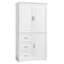 Armoire de rangement haute et large avec 3 tiroirs pour la salle de bain ou le bureau-2078054311