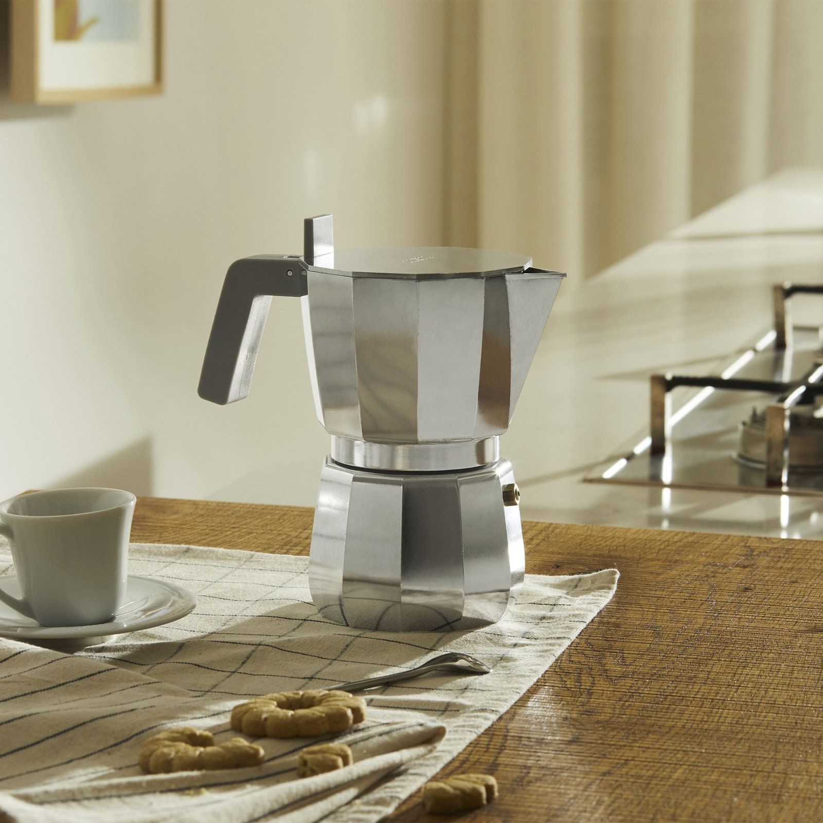 Alessi Moka Espresso Maker, 9 Shots