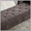 Banc de rangement en chenille avec accoudoirs et 2 traversins-2054003262