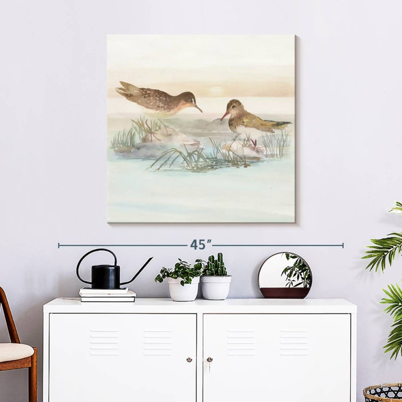 Brampt Beachside Birds IV, 30" H x 30" W