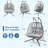 Burhans 2 Person Swing Chair with Stand-537021874