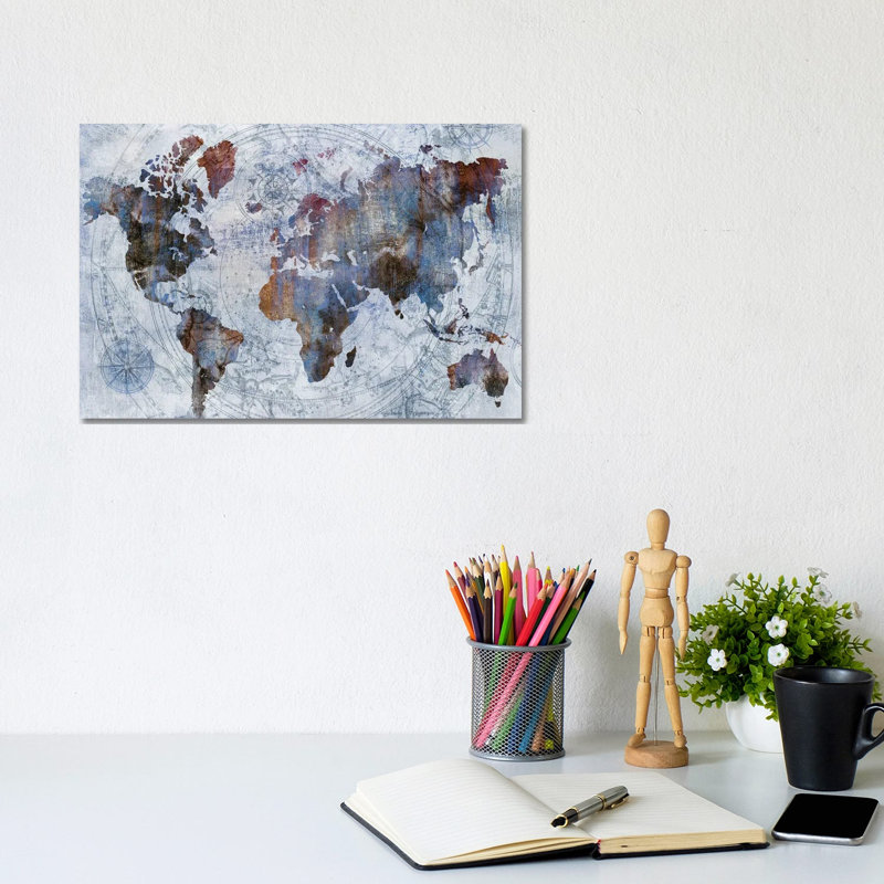 Celestial Map, 8" H x 12" W