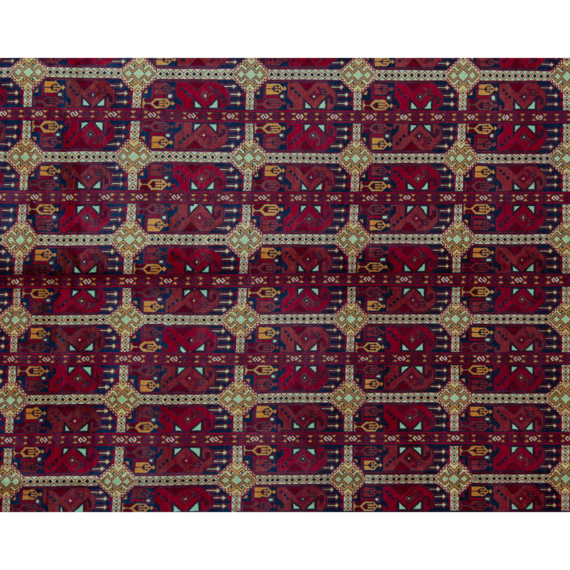 Afghan Wool Southwestern Area Rug