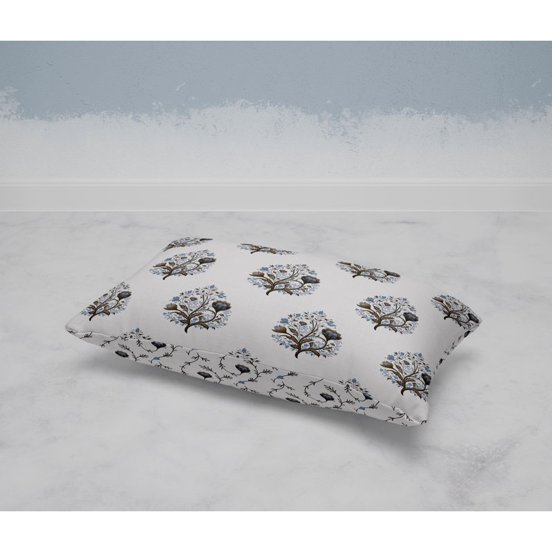 Coussin Springtime Bliss, Blanc / beige