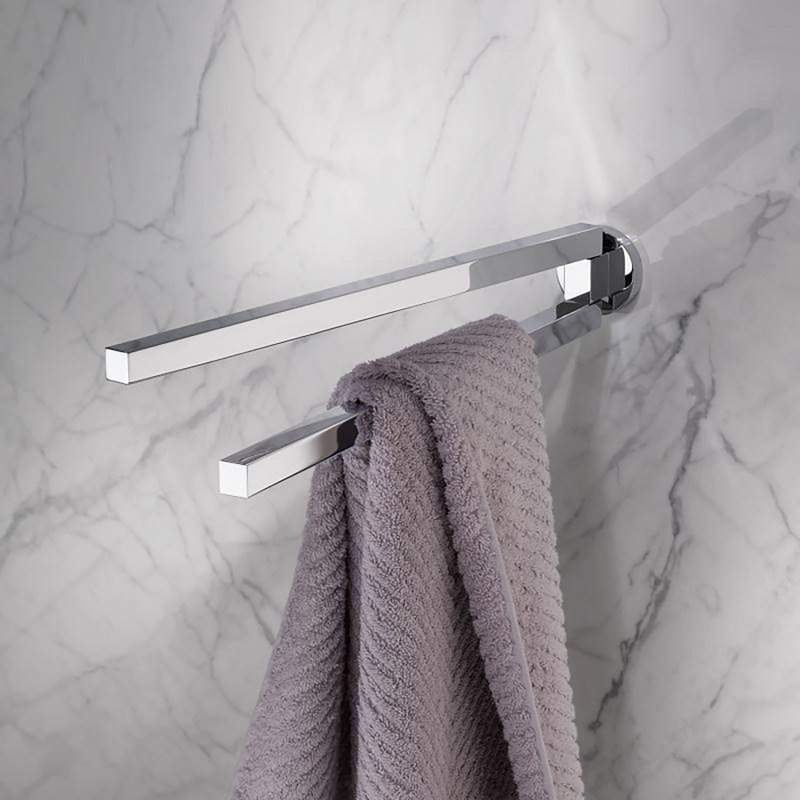 45 cm L Wall Mounted Towel Bar