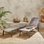 155cm Long Reclining Single Sun Lounger-92324840