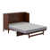 Pfeffer Solid Wood Murphy Bed Chest with 6" Mattress and Built-in Charger