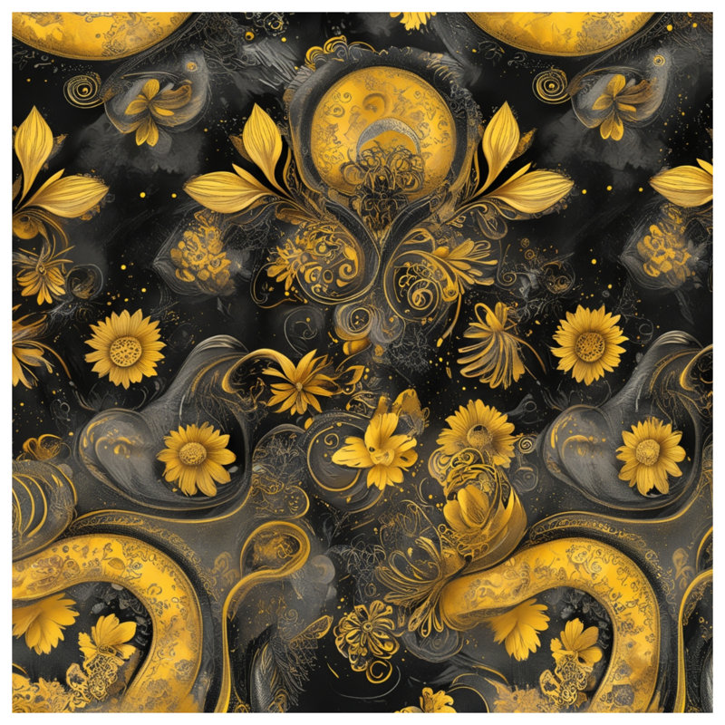 Rideaux de douche Ornate, 70in W x 72in H