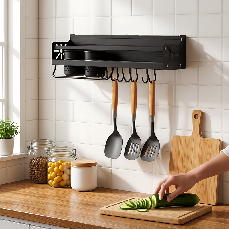 Wall Mounted Required Spice Rack