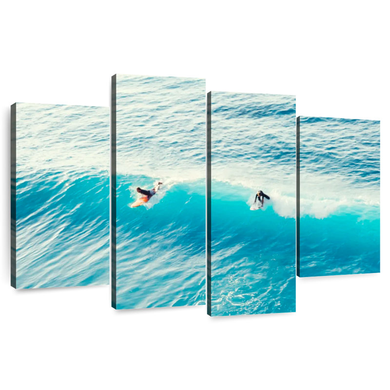 Surfer Duo, H 22 po x l 36 po