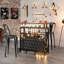 Bar avec tablettes de rangement Home-1505611461
