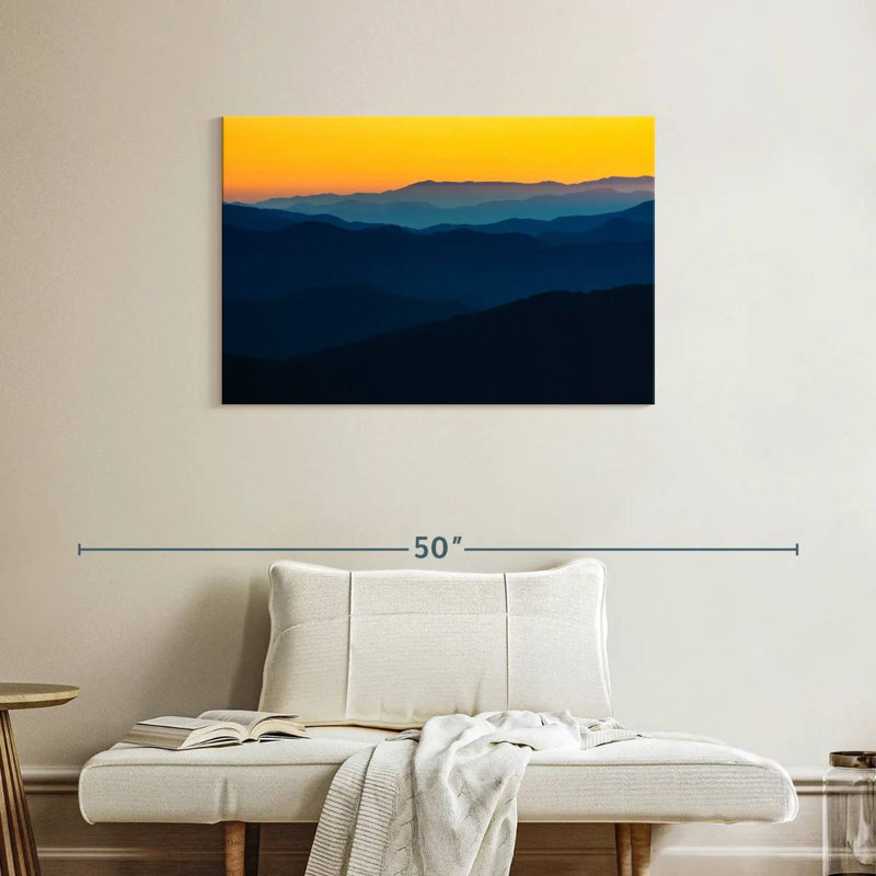 Abstract Sunrise, 24" H x 36" W