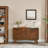 47.3" Mid Century Modern Sideboard Buffet Cabinet With Storage, Storage Cabinet With 2 Doors And 3 Drawers For Kitchen Dining Living Room, Accent Console Table, Walnut