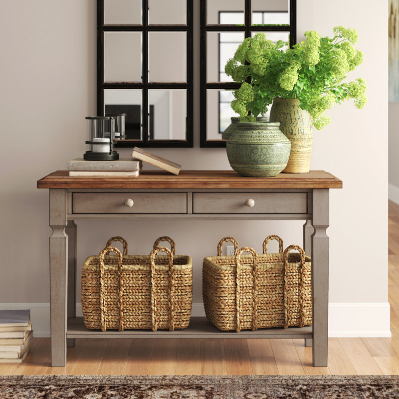 Bonas 48'' Solid Wood Console Table