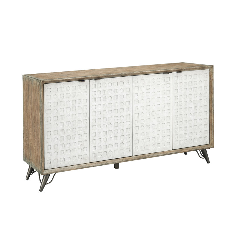 Hamund Brown Four Door Credenza