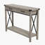 Console industrielle avec tiroirs - table d'entrée de 43 po, canapé long et étroit pour salon, canapé, couloir, vestibule, comptoir de cuisine-105819993