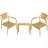 2-Piece PP Single-Seater Chairs + Coffee Table Set-1921199815