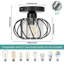 Crystal Semi Flush Mount-83374441